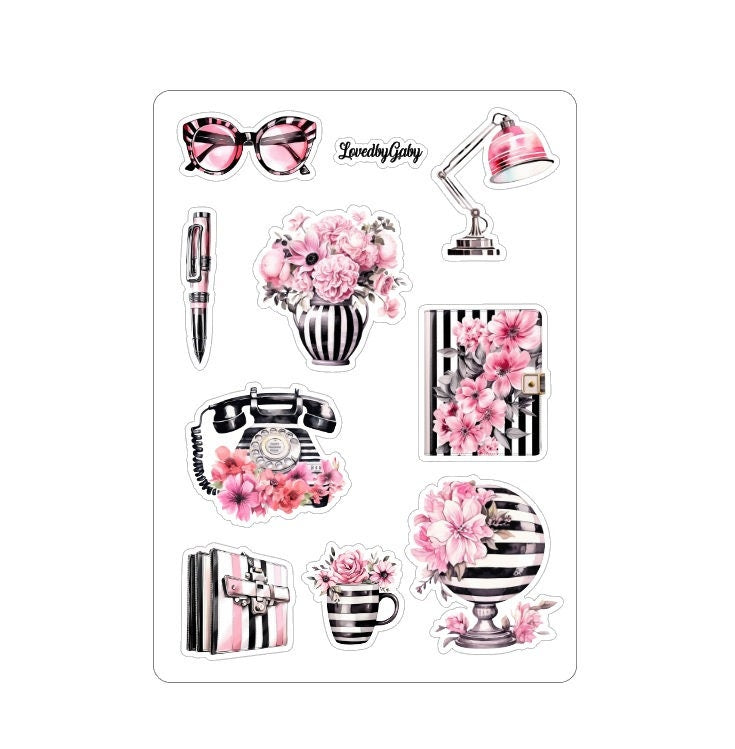 LovedbyGaby stickers "Bosswoman"