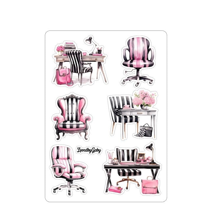 LovedbyGaby stickers "Bosswoman"
