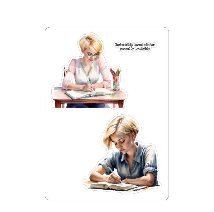 Charlene's Journaling girls