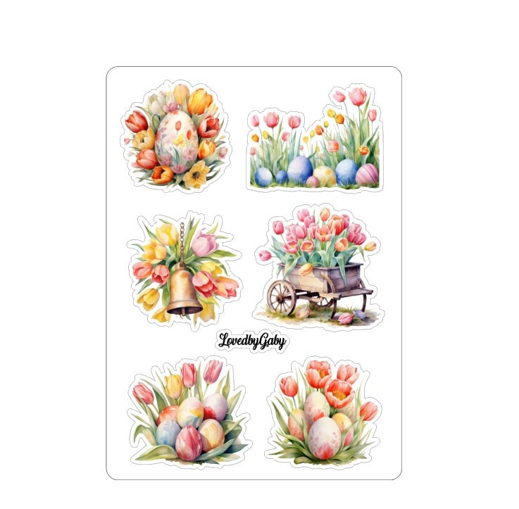 LovedbyGaby stickers Easter Spring