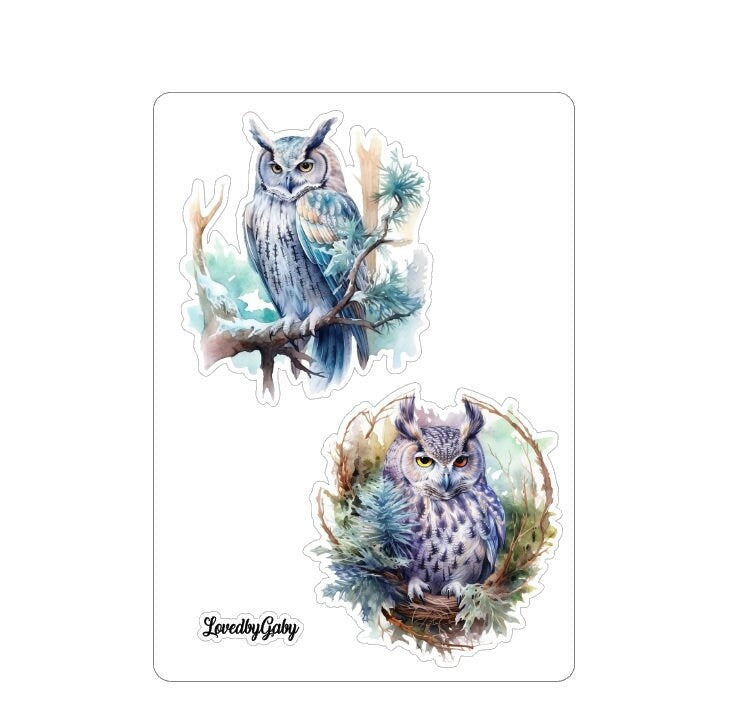 LovedbyGaby Large stickers Forest Witch