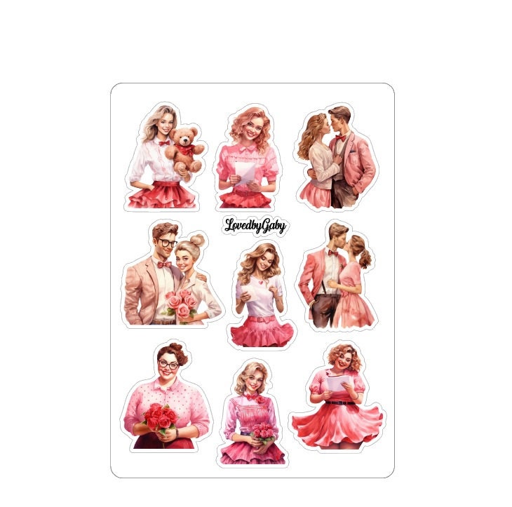 LovedbyGaby stickers Valentine