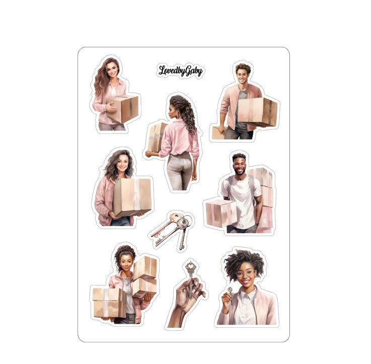 LovedyGaby stickers Moving
