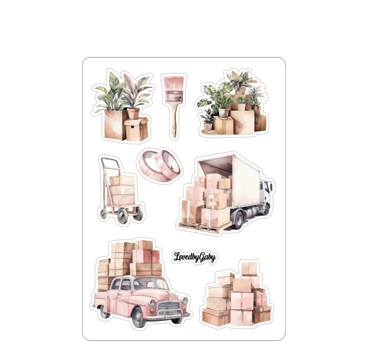 LovedyGaby stickers Moving