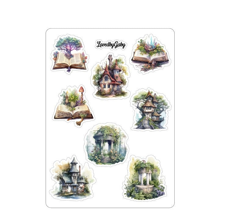 LovedbyGaby stickers Forest Witch