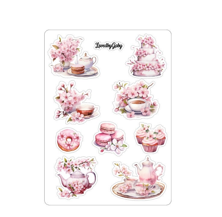 LovedbyGaby stickers Cherry Blossoms