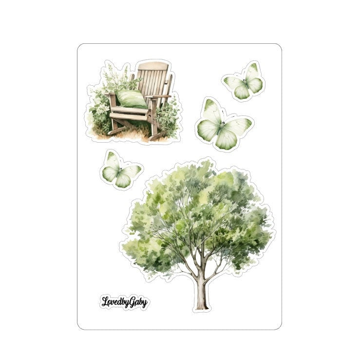 LovedbyGaby stickers Gardening