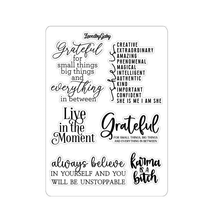 LovedbyGaby stickers quotes 2