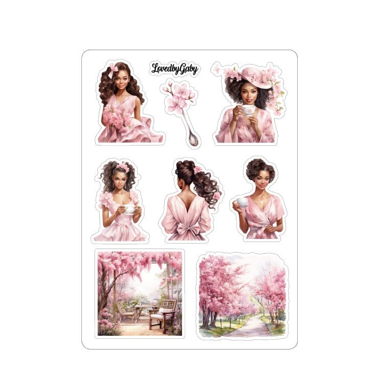 LovedbyGaby stickers Cherry Blossoms
