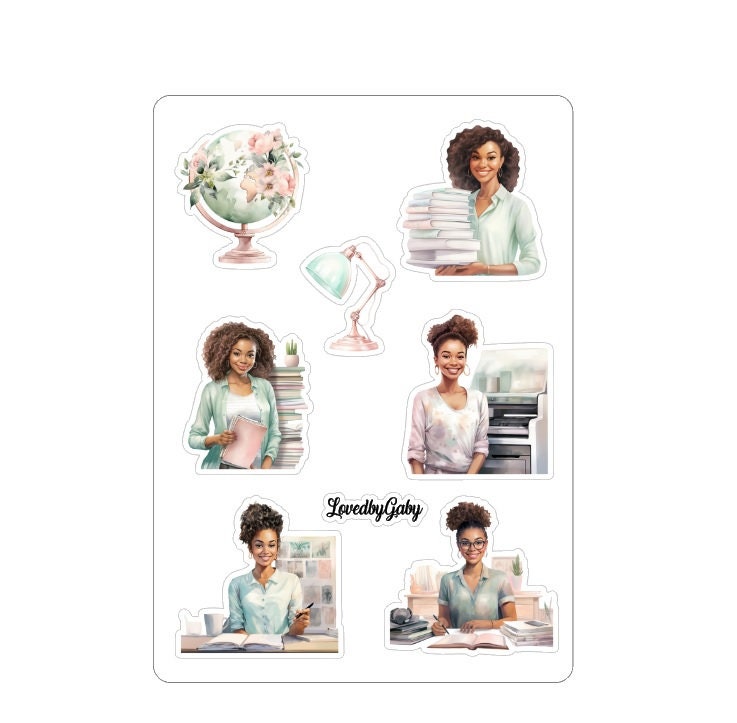 LovedbyGaby stickers plannergirl