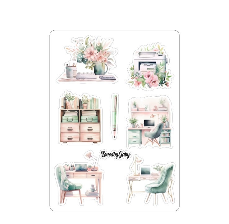 LovedbyGaby stickers plannergirl