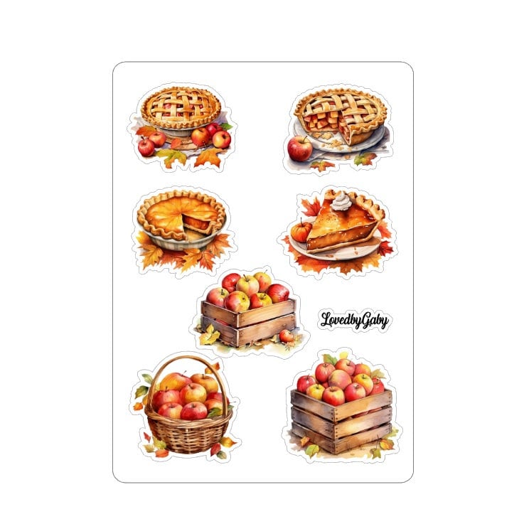 LovedbyGaby stickers Cosy fall