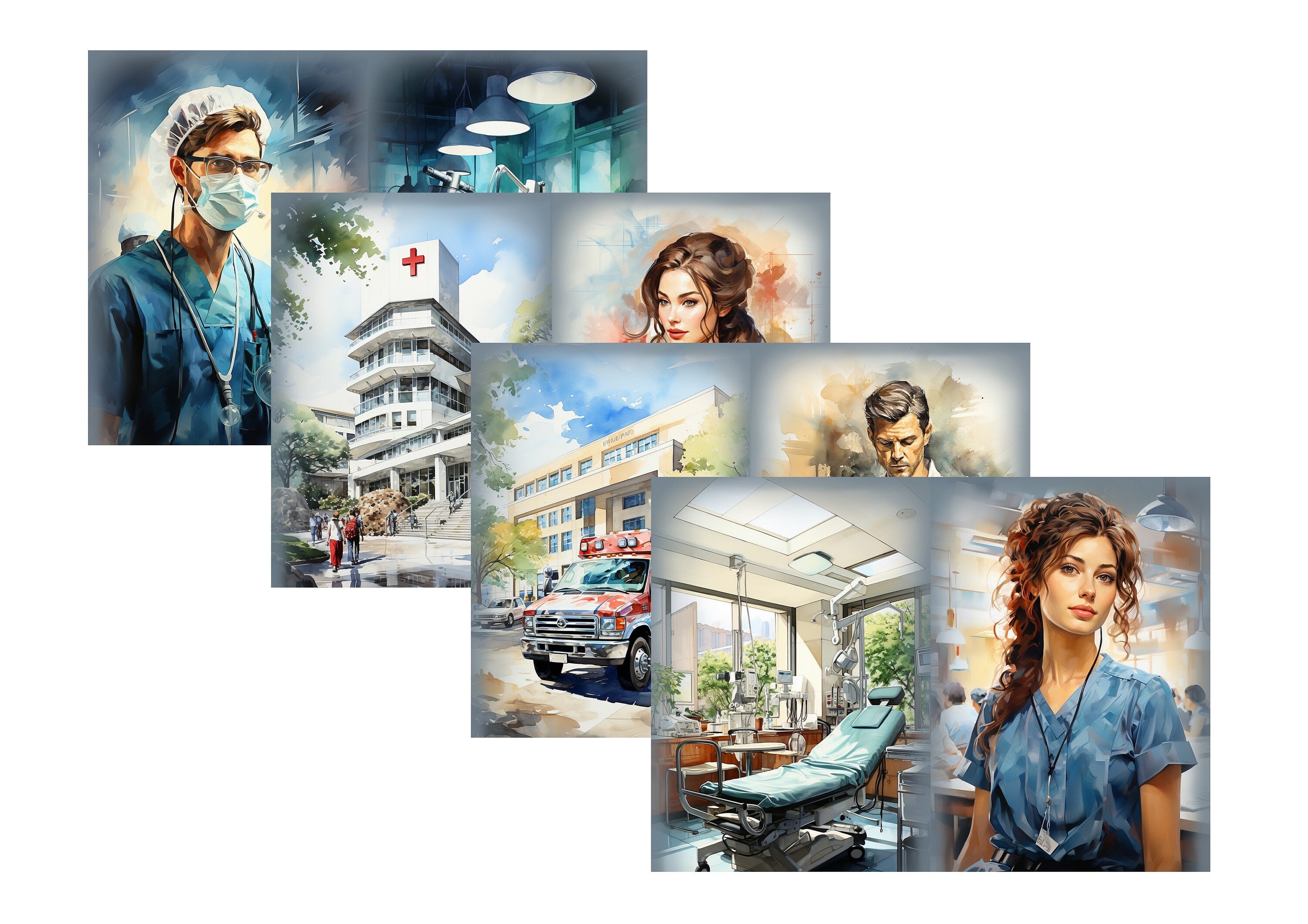 LovedbyGaby A4 journalpaper set Medical