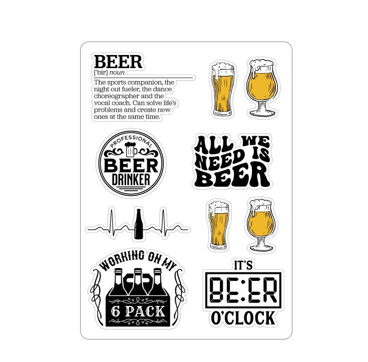 LovedbyGaby stickers Beer