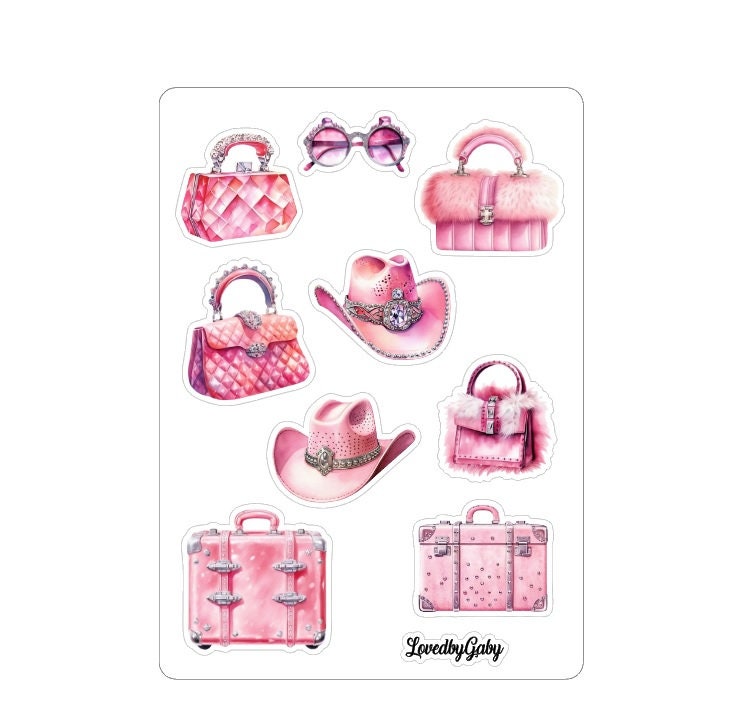 LovedbyGaby stickers Pink Glam