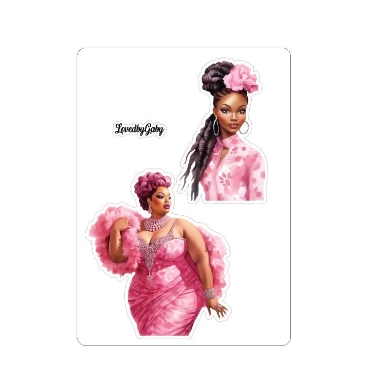 LovedbyGaby stickers Pink Glam