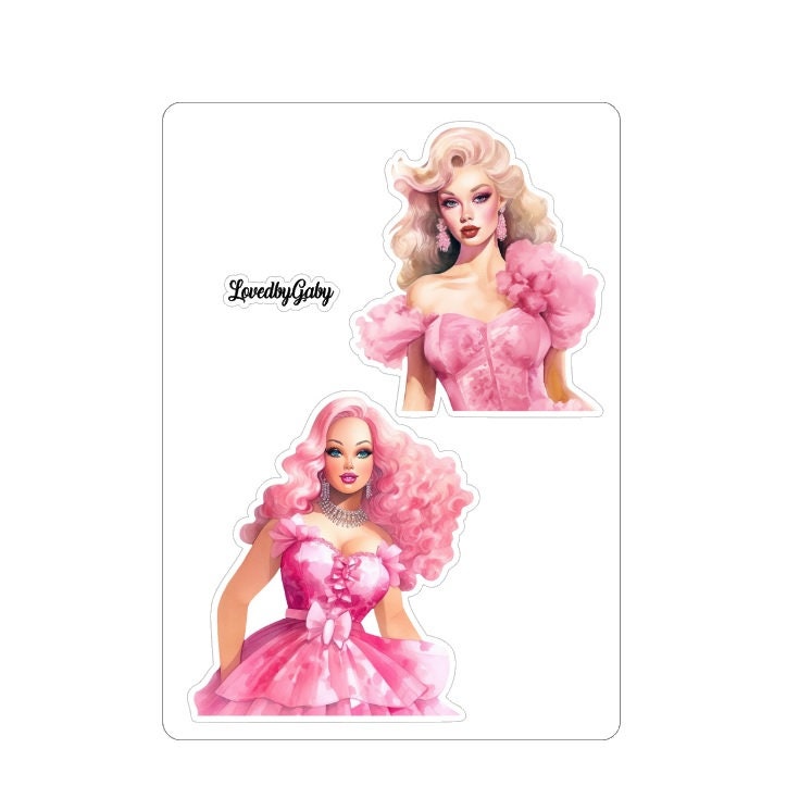 LovedbyGaby stickers Pink Glam