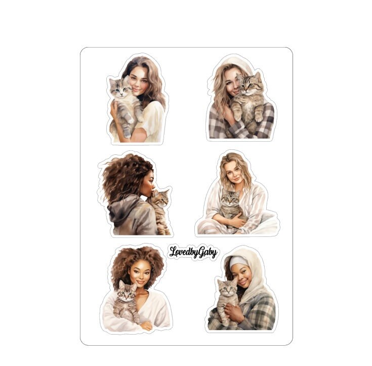 LovedbyGaby stickers Cats