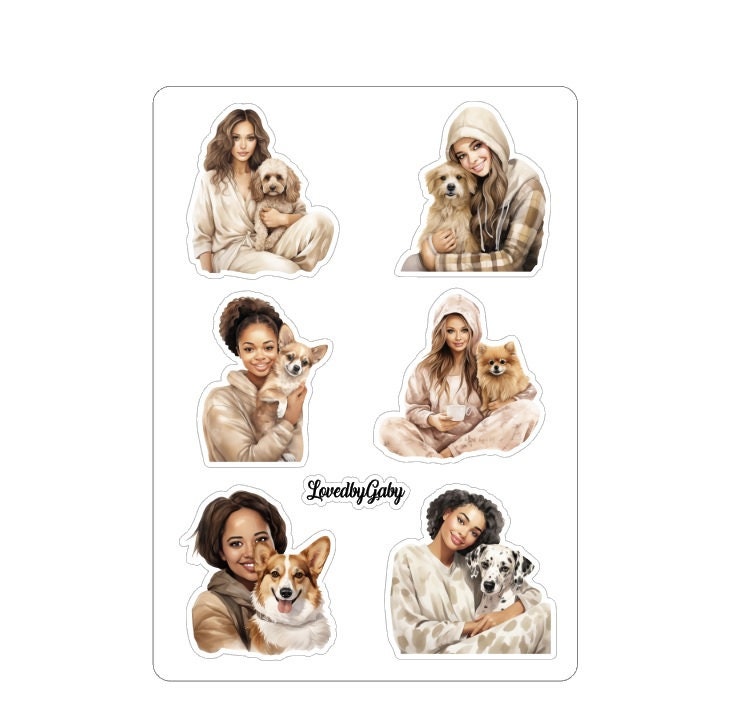 LovedbyGaby stickers Dogs