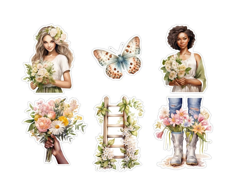 LovedbyGaby ephemera / diecuts 12