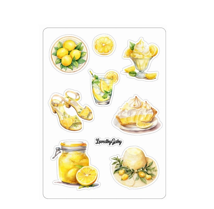 LovedbyGaby stickers Lemon