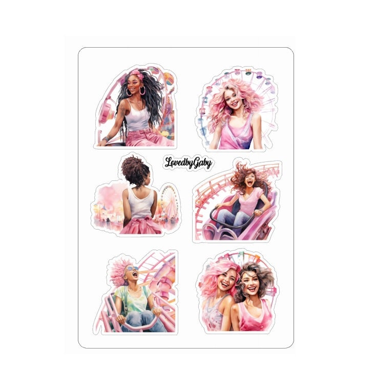 LovedbyGaby stickers Kermis/Circus/Carnival