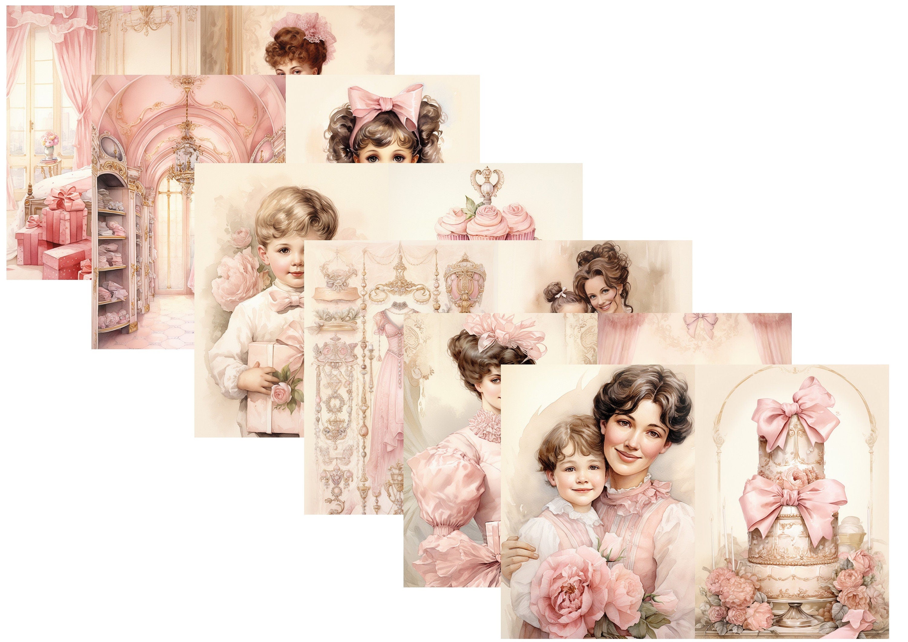 LovedbyGaby A4 journalpaper set Mothers