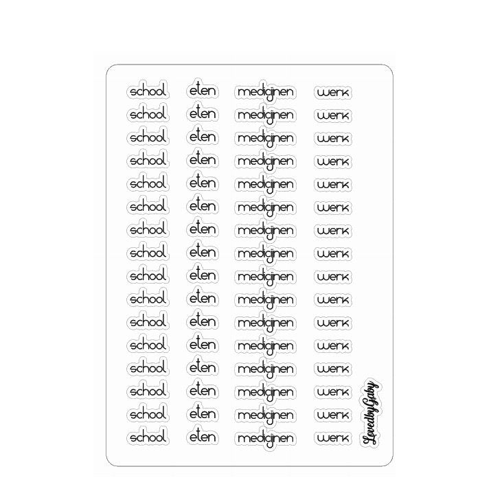 LovedbyGaby plannerlabels
