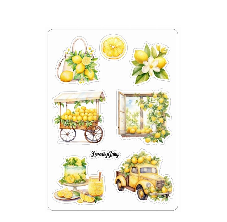 LovedbyGaby stickers Lemon