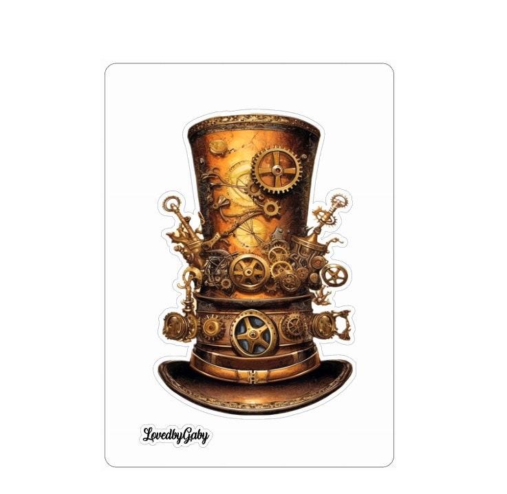 LovedbyGaby stickers Steampunk 6