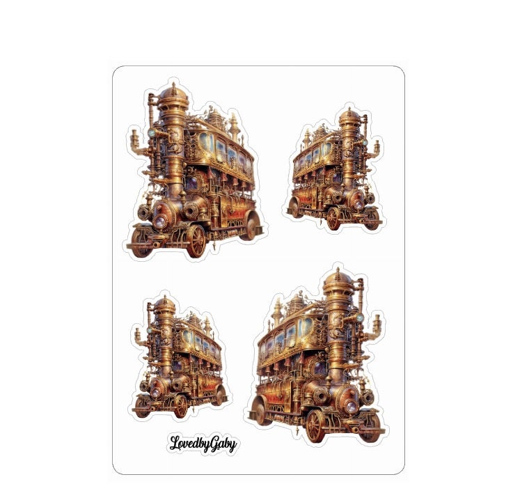LovedbyGaby stickers Steampunk 6