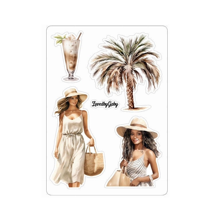 LovedbyGaby stickers vakantieboek large