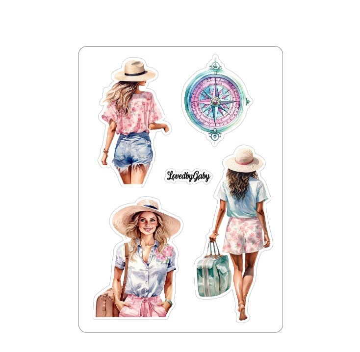 LovedbyGaby stickers vakantieboek large