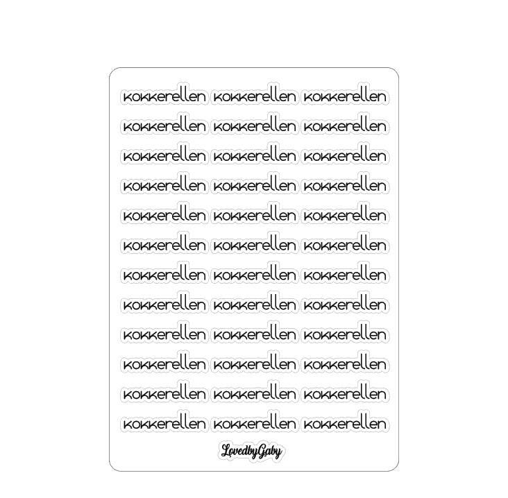LovedbyGaby stickers bujo diverse 2