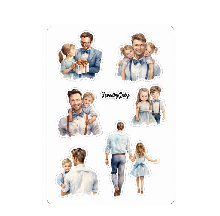 LovedbyGaby stickers Fathers