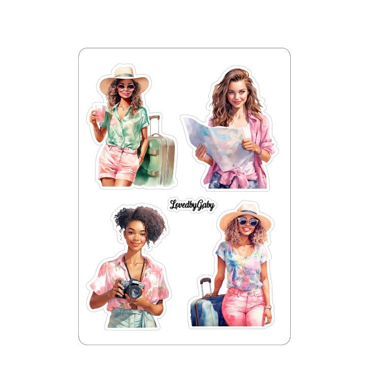 LovedbyGaby stickers vakantieboek large