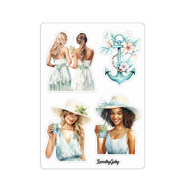 LovedbyGaby stickers vakantieboek large