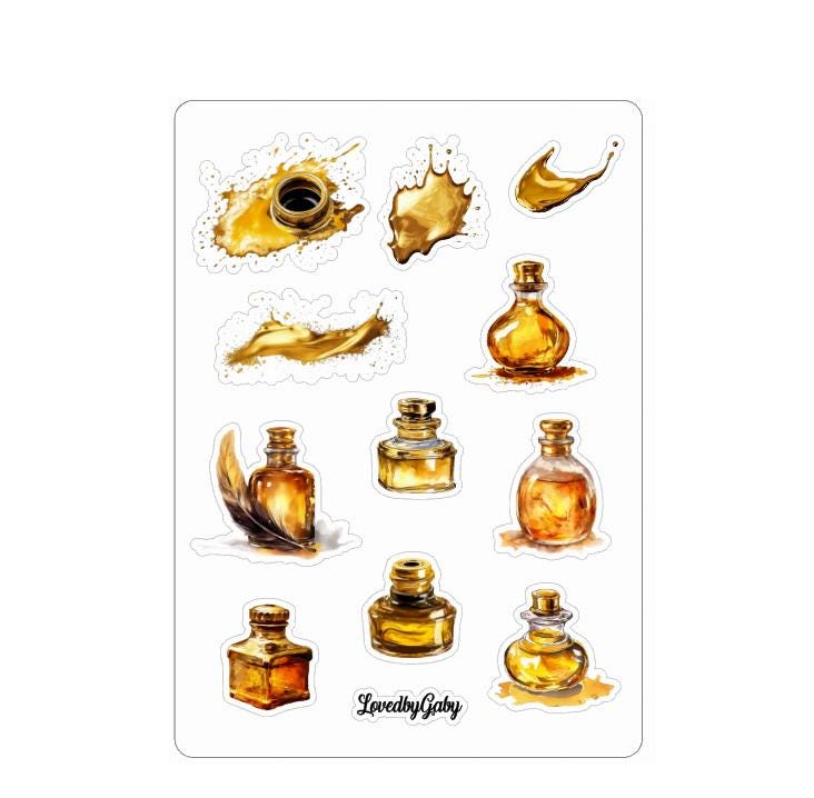 LovedbyGaby stickers Fountain pens
