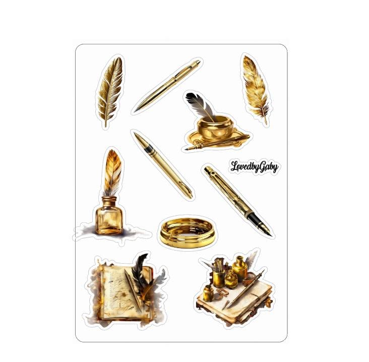LovedbyGaby stickers Fountain pens