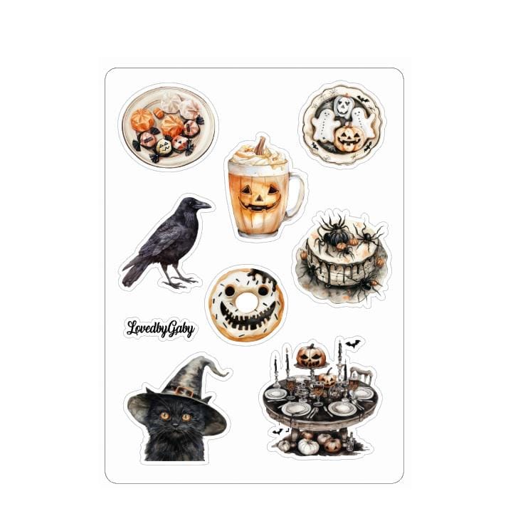 LovedbyGaby stickers "Spooky season"
