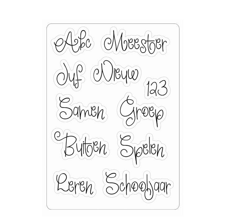 LovedbyGaby stickers woordjes