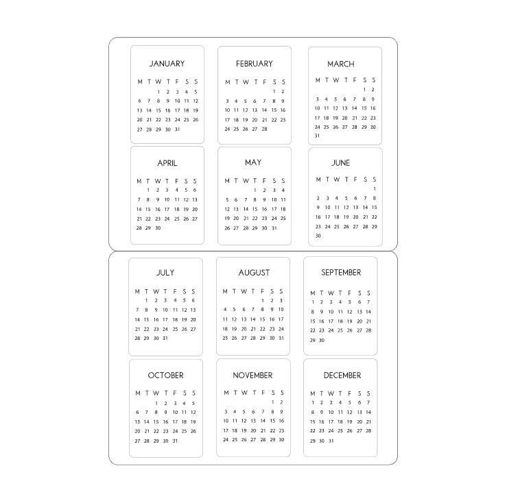 LovedbyGaby stickers monthly 2025