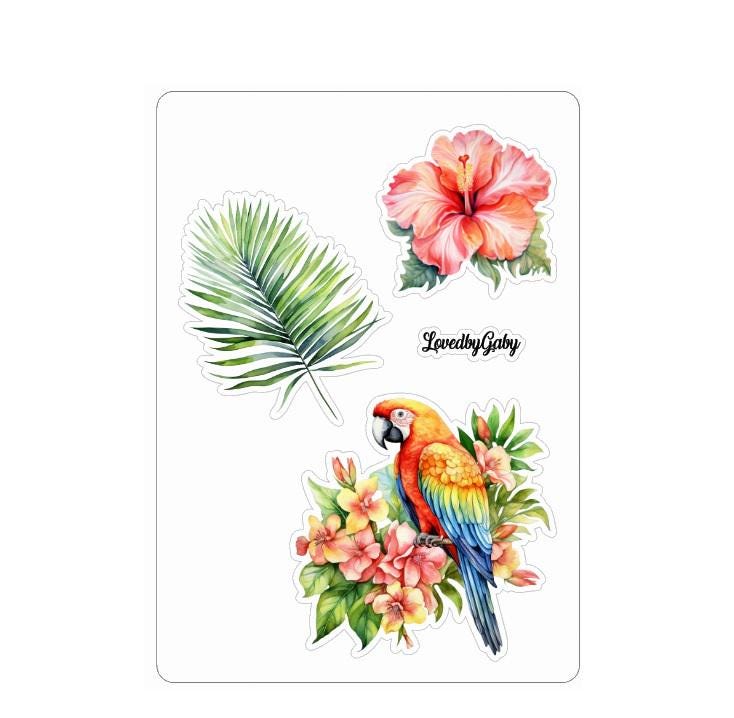 LovedbyGaby stickers Tropical life