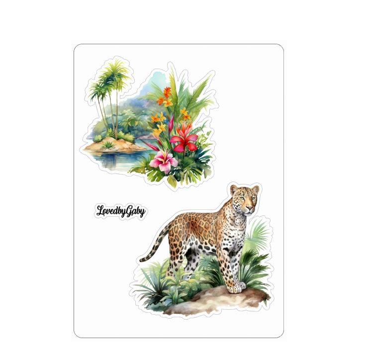 LovedbyGaby stickers Tropical life