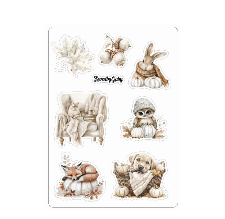 LovedbyGaby stickers neutral autumn