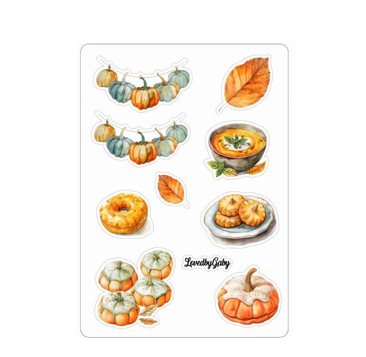 LovedbyGaby stickers Pumpkin latte