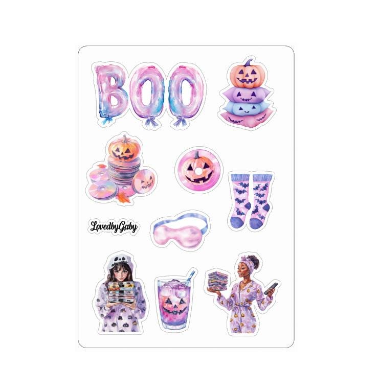LovedbyGaby stickers Horror movienight