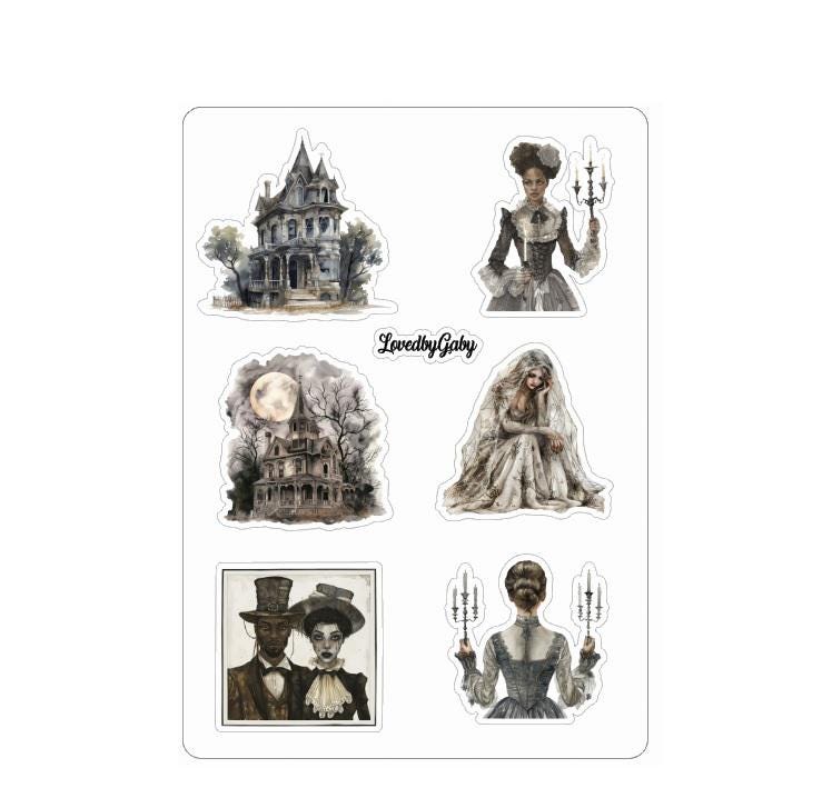 LovedbyGaby stickers Haunted
