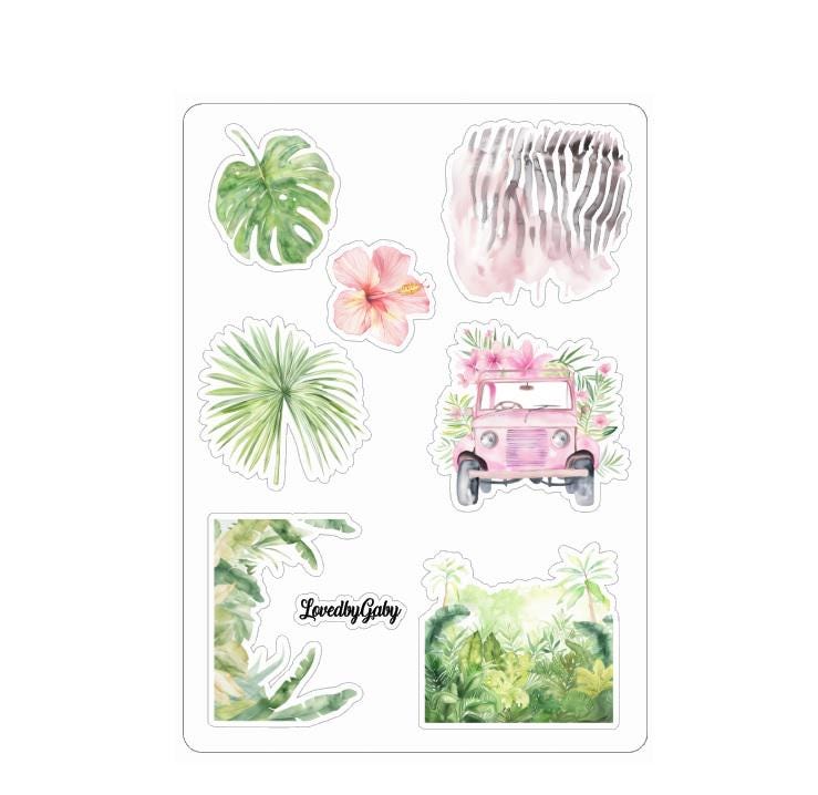 LovedbyGaby stickers Pink safari