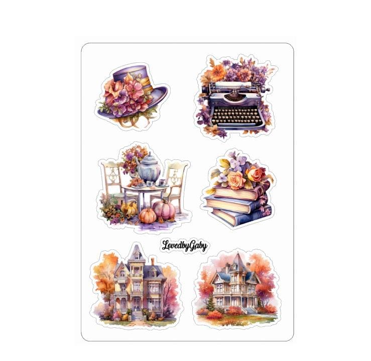 LovedbyGaby stickers Fall tea